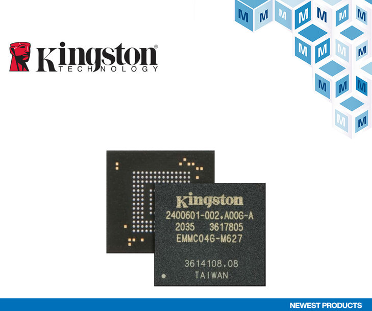 Mouser Electronics e Kingston Technology estendono in Europa l’accordo di distribuzione per il Nord America